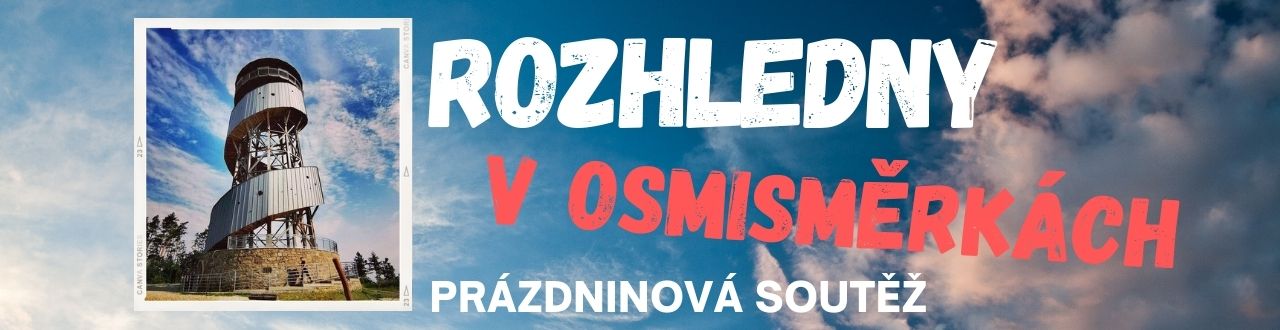 Prázdninová soutěž pro luštitele osmisměrek - Rozhledny v osmisměrkách